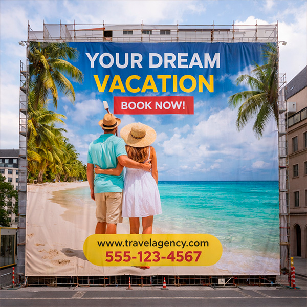 Lonas publicitarias de gran formato