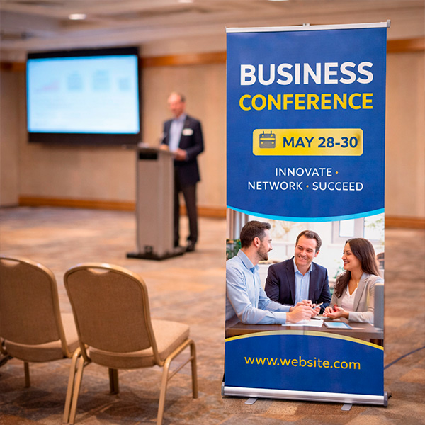 Roll-ups para empresas, ferias y eventos