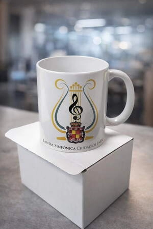 Taza personalizada por sublimación para banda sinfónica